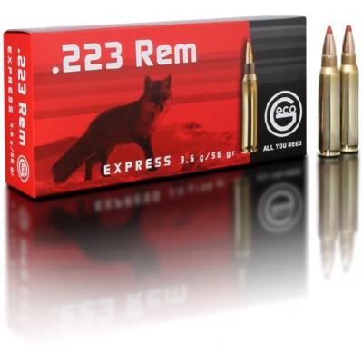Нарезни патрони Geco Express - кал. 223 Rem., 3.6/56gr