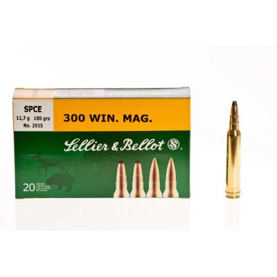 Sellier -and- Bellot .300 WinMag. SPCE 180 gr.