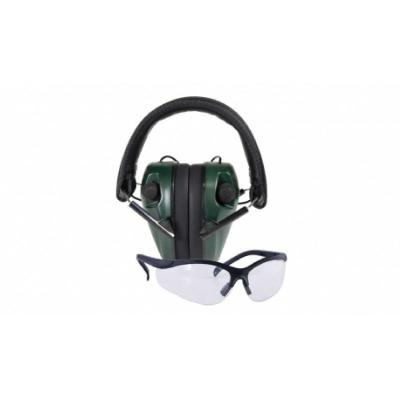 Активни антифони Battenfeld Caldwell E-Max Low Profil+очила