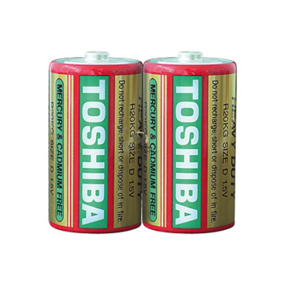 Батерии TOSHIBA R20K (2 бр шринк)