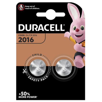 Батерия CR 2016 X2 DURACELL