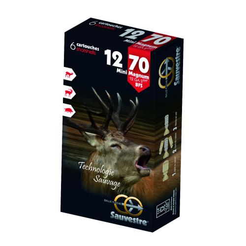 Бренеке Sauvestre Mini Mag BFS - cal.12x70, олово Бренеке Sauvestre Mini Mag BFS - cal.12x70, олово