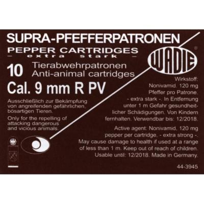Газови револверни патрони Wadie PV Supra - кал. 9 мм Револвер