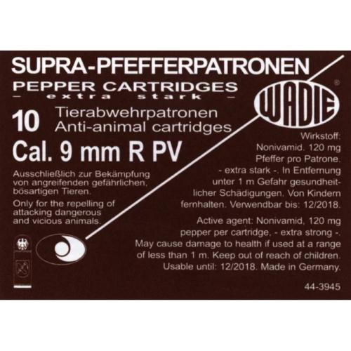 Газови револверни патрони Wadie PV Supra - кал. 9 мм Револвер Газови револверни патрони Wadie PV Supra - кал. 9 мм Револвер