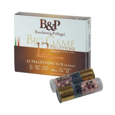 Гладкоцевни патрон B&P Big Game, кал. 12, 46gr №11/0