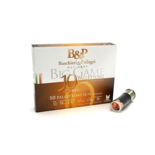 Гладкоцевни патрони B&P Big Game 10P 11/0 MIN.MAG - концентратор Гладкоцевни патрони B&P Big Game 10P 11/0 MIN.MAG - концентратор