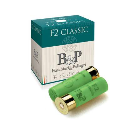 Гладкоцевни патрони B&P F2 CLASSIC 16GA No8 29gr