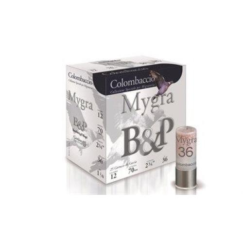Гладкоцевни патрони B-and-P MYG Colombac 36g N5.5 Гладкоцевни патрони B-and-P MYG Colombac 36g N5.5