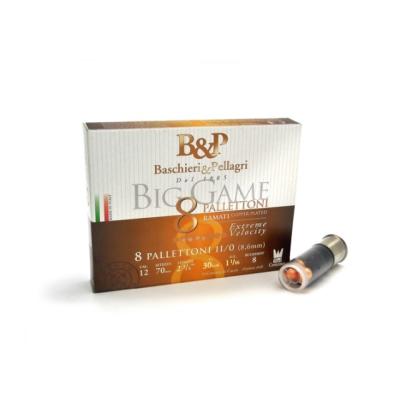 Гладкоцевни патрони BP Big Game 8P 11/0 MIN.MAG - концентратор