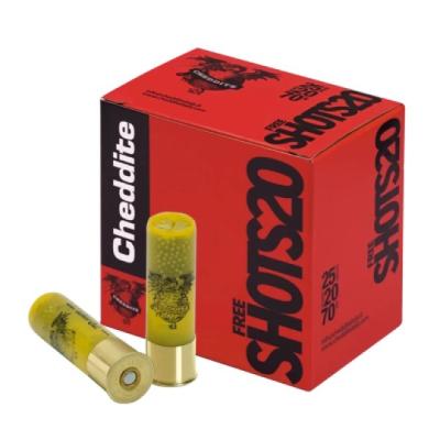 Гладкоцевни патрони Cheddite Freeshots - кал.20  26 гр., № 10, Тапа