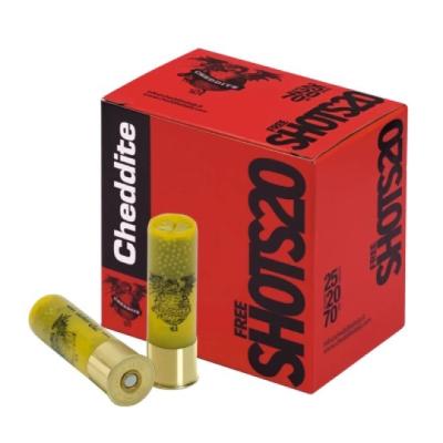 Гладкоцевни патрони Cheddite Freeshots - кал.20  26 гр., № 11, Тапа