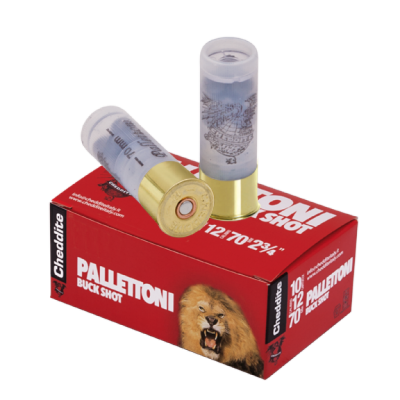 Гладкоцевни патрони Cheddite Palletoni -  кал.12   34 гр., № 7/0, Тапа