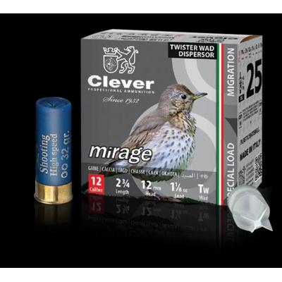 Гладкоцевни патрони Clever Mirage N 8 32gr. T2 MIGRATION DISPERSOR