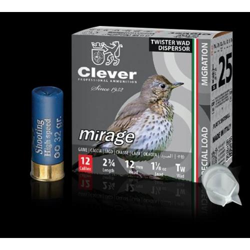 Гладкоцевни патрони Clever Mirage N 8 32gr. T2 MIGRATION DISPERSOR Гладкоцевни патрони Clever Mirage N 8 32gr. T2 MIGRATION DISPERSOR