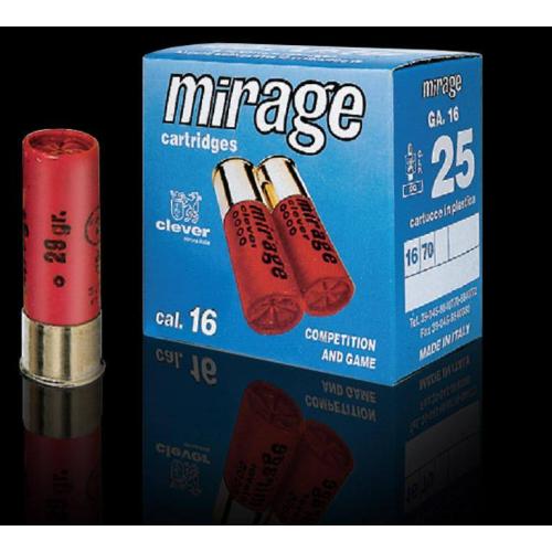 Гладкоцевни патрони Clever Mirage T3 16 cal No 0 29 gr. Гладкоцевни патрони Clever Mirage T3 16 cal No 0 29 gr.
