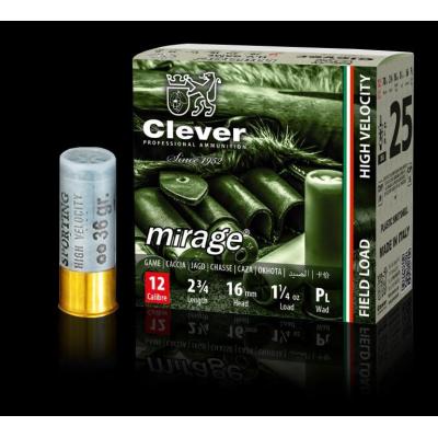Гладкоцевни патрони Clever Mirage T3 H.V. GAME 12 cal.N11 36 gr.