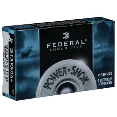 Гладкоцевни патрони Federal Power Shok - кал. 12, 35 гр., Бренеке Mini Mag кал.12