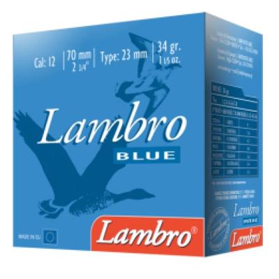 Гладкоцевни патрони Lambro Blue - кал. 12, 34 гр., № 1, Концентратор