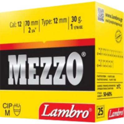 Гладкоцевни патрони Lambro Mezzo - кал. 12, 30 гр., № 10, Тапа