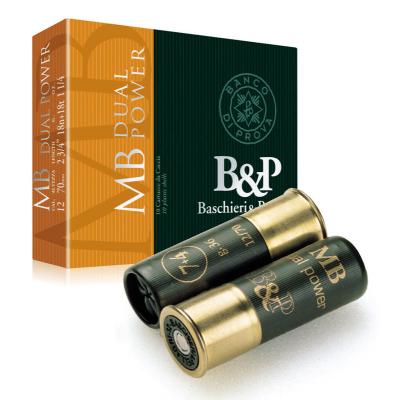 Гладкоцевни патрони MB DUAL POWER 7 + 4, B-and-P патрони (BASCHIERI -and- PELLAGRI)