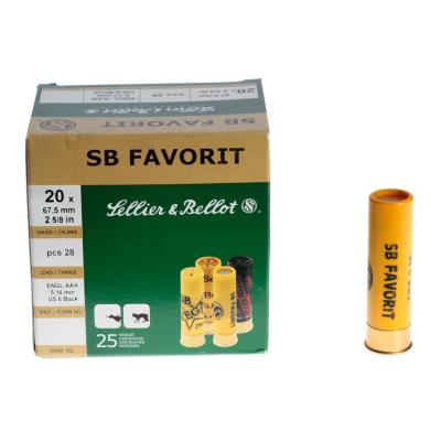 Гладкоцевни патрони SB Favorit 4/0 5.16mm 27g 20/70