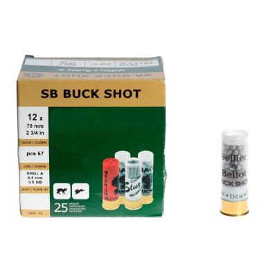Гладкоцевни патрони Sellier -and- Bellot  кал.12  13/0 Buck Shot 32 гр