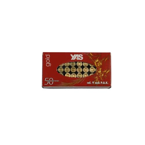 Халосни пистолетни патрони Y.A.S. Gold - кал. 9 мм Халосни пистолетни патрони Y.A.S. Gold - кал. 9 мм