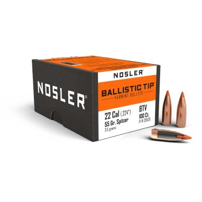 Куршум Nosler Ballistic Tip Varmint .224 /.22 SP 55gr 100бр