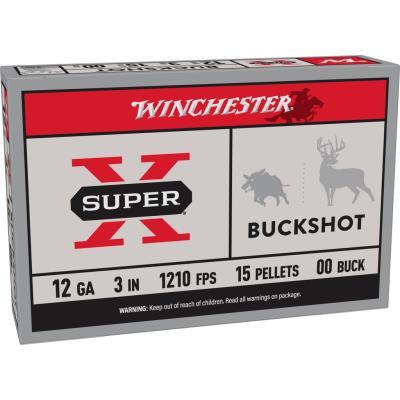 Ловен патрон Winchester  Super-X  15 Pellets, 00B, 12/76  кал.12
