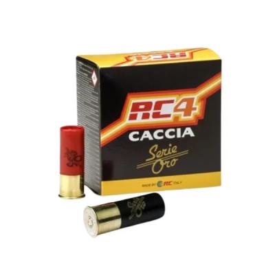 Ловни, гладкоцевни патрони „RC“ CACCIA ORO FIBRE -  кал.12  № 7, 35гр., Тапа