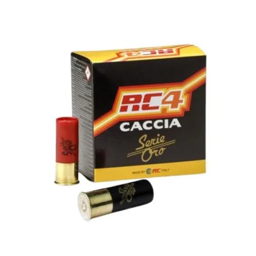 Ловни, гладкоцевни патрони „RC“ CACCIA ORO FIBRE - кал.12 № 7, 35гр., Тапа Ловни, гладкоцевни патрони „RC“ CACCIA ORO FIBRE - кал.12 № 7, 35гр., Тапа