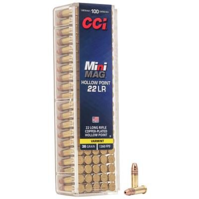 Малокалибрени патрони CCI Mini-Mag HP 22 LR 36GR