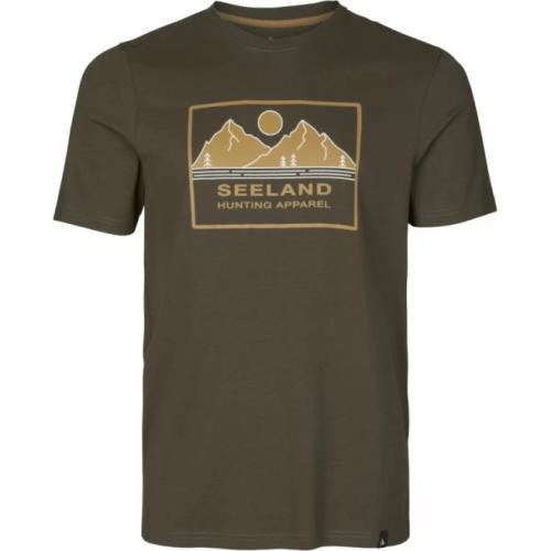 Мъжка тениска Seeland - Kestrel, в цвят Grizzly Brown Мъжка тениска Seeland - Kestrel, в цвят Grizzly Brown