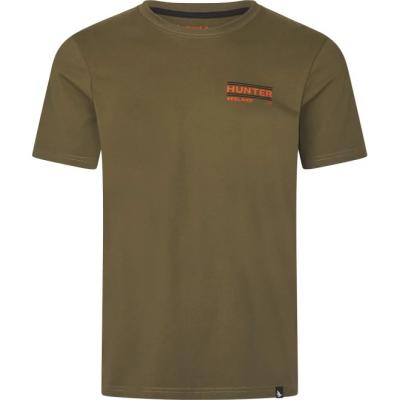 Мъжка тениска Seeland - On Point, в цвят Military Olive