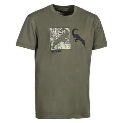 Мъжка тениска Verney Carron - Ibex, в цвят Khaki