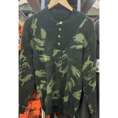 Мъжки плетен половер Camo VA