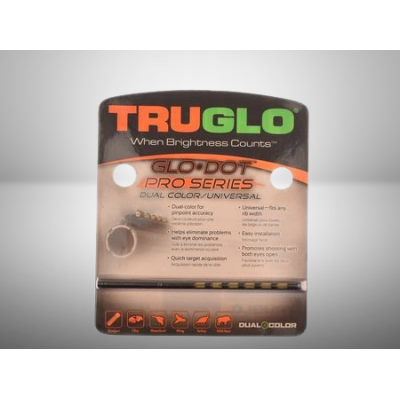 Мушка TRUGLO GLO-DOT DUAL COLOR / UNIVERSAL