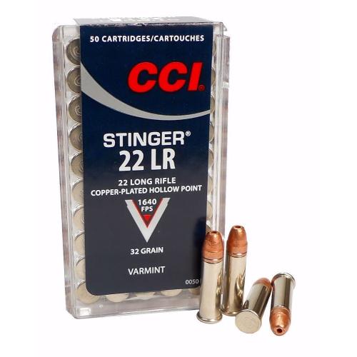Нарезни патрони CCI CCI Stinger - cal. 22 EX LR Нарезни патрони CCI CCI Stinger - cal. 22 EX LR