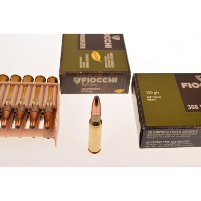 Нарезни патрони Fiocchi 308 150 grs Soft Point