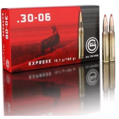 Нарезни патрони Geco Express - кал. .30-06, 10.7g/165gr