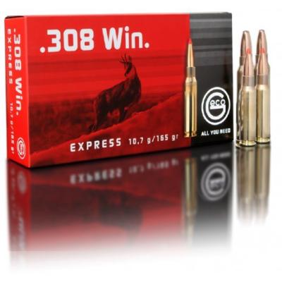 Нарезни патрони Geco Express - кал. 308 Win., 10.7g/165gr