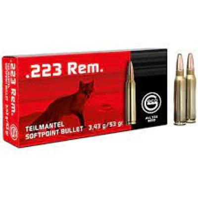 Нарезни патрони Geco Telmantel .223 Rem. 3.43g/53gr.