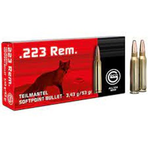 Нарезни патрони Geco Telmantel .223 Rem. 3.43g/53gr. Нарезни патрони Geco Telmantel .223 Rem. 3.43g/53gr.
