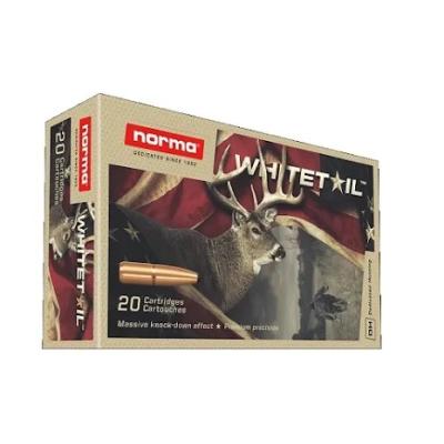 Нарезни патрони Norma Whitetail SP - кал. 308 Win., 11.7g/180gr