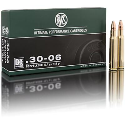 Нарезни патрони RWS DK - кал. .30-06, 10.7g/165gr