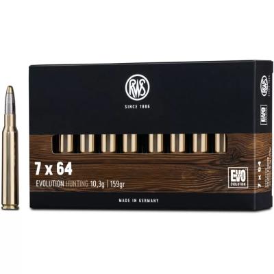 Нарезни патрони RWS EVO - кал. 7x64, 10.3g/159gr