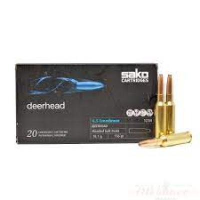 Нарезни патрони SAKO кал. 6,5 Creedmoor 123H Deerhead 10,1