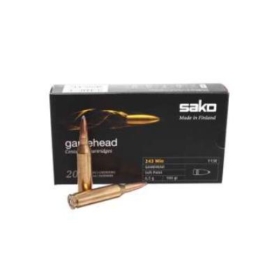 Нарезни патрони Sako SAKO Gamehead кал.243Win SP 100gr 6.5g