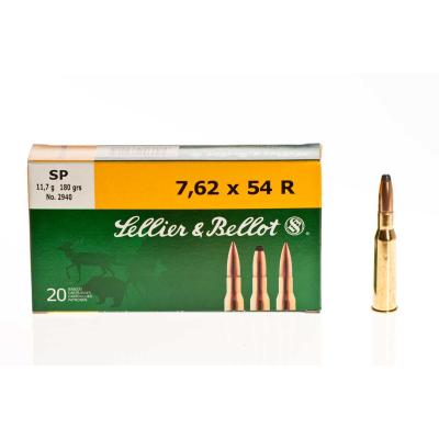Нарезни патрони Sellier -and- Bellot 7,62x54R SP 180 gr.