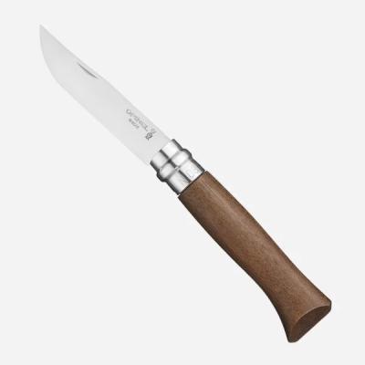 Нож Opinel №8 инокс, орех
